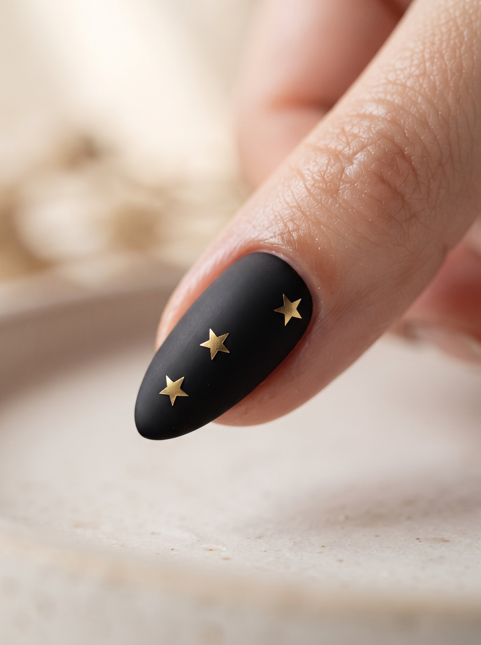 Almond_nail_matte_black_stars_202608061233