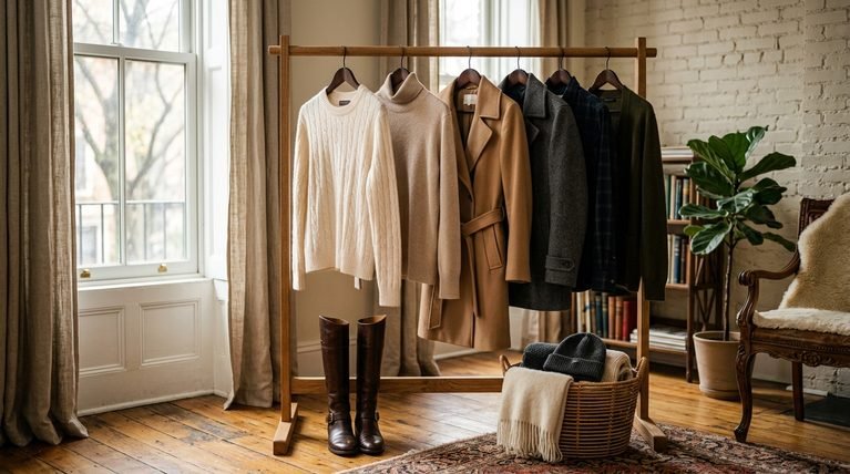 22 Cozy Winter Old Money Capsule Wardrobe Essentials for Elegant Looks